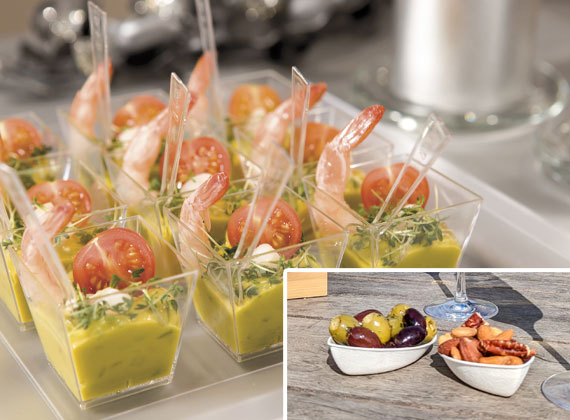 Amuse-bouche concept for catering